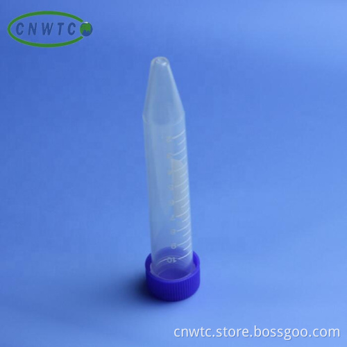 10ml Plastic Centrifuge Tubes for Laboratory Use